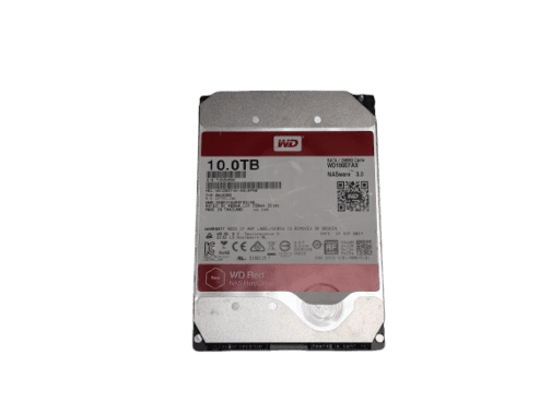 Western Digital 10TB 3.5" SATA 6Gb/s RED WD100EFAX Hard Disk Drive