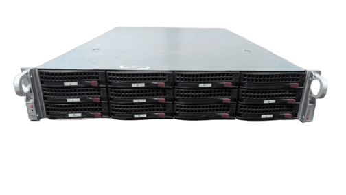 Supermicro 2U Server X9DRI-LN4F 2x Xeon E5-2690 2.9ghz | 64GB | 12x Trays