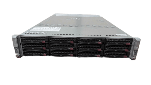 Supermicro 2U CSE-217 2-Node X9DRT-HF+  4x Xeon E5-2670 v2 2.5ghz 256gb 12xTrays