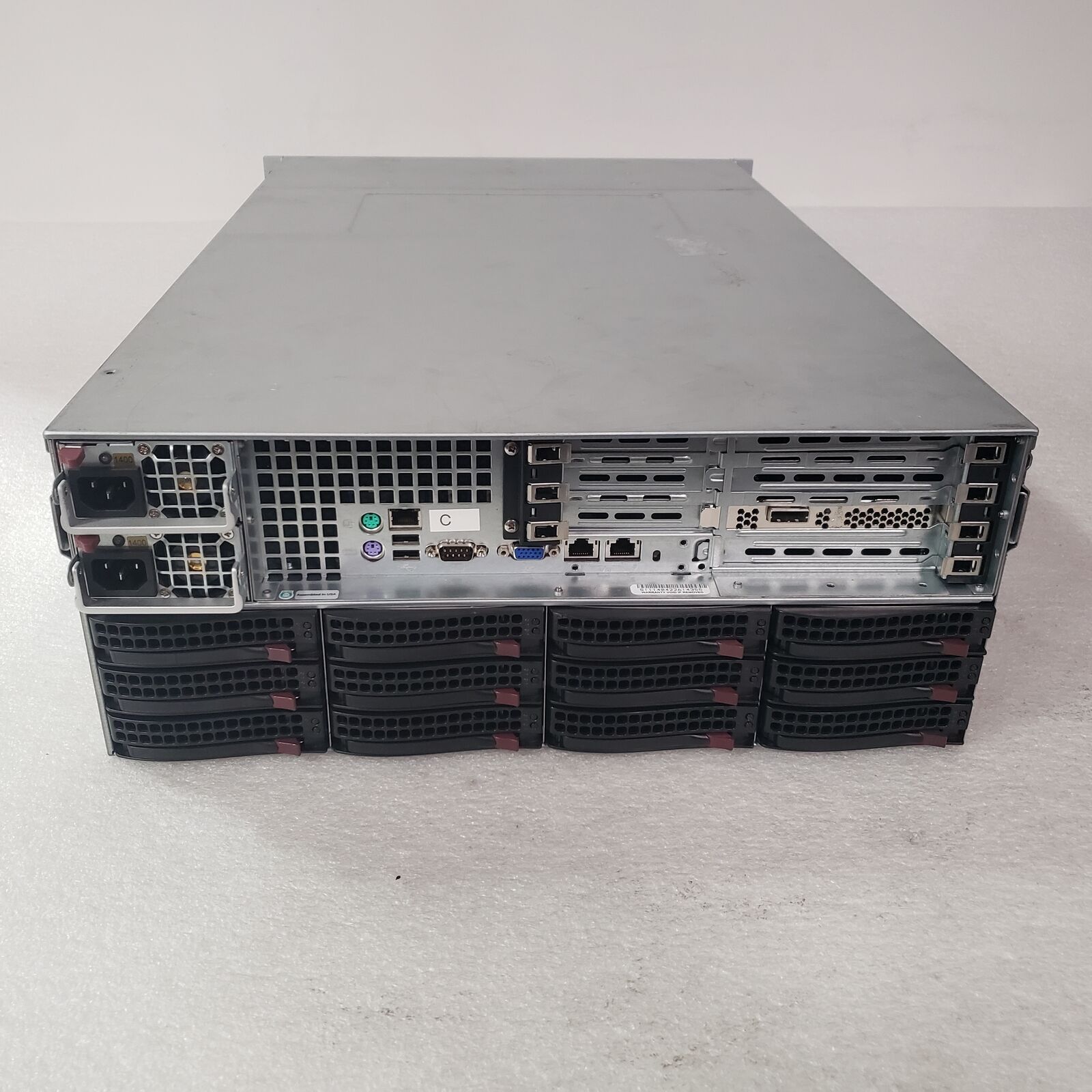 Supermicro 4U 36 Bay H8DGU-F 2x Opteron 6276 2.3Ghz 32 Cores