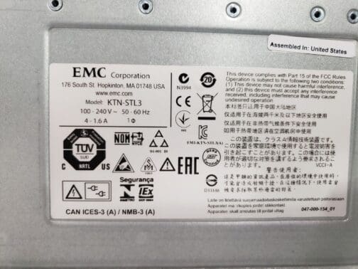 EMC KTN-STL3 15-Bay 3.5" 100-563-984 & 100-563-545 Trays No Bezel - Image 4