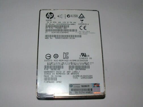 HPE 3PAR M6710 920GB SAS 12G SFF SSD Drive 752081-001