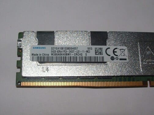 128GB = 2x 64GB 4DRx4 2400T Dell Poweredge R430 R630 R730 R830 ECC Server Memory