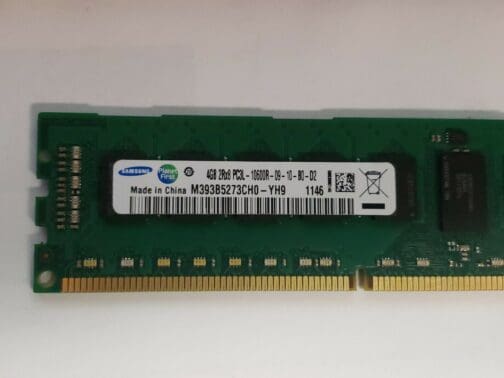 32GB (8x 4GB) Samsung M393B5273CH0 4GB 2Rx8 PC3L-10600R ECC Server Memory