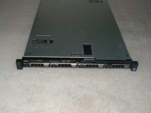 Dell PowerEdge R430 3.5 1U 2x E5-2690 v3 2.6ghz 24-Cores 192gb 4xTrays 2x 550w