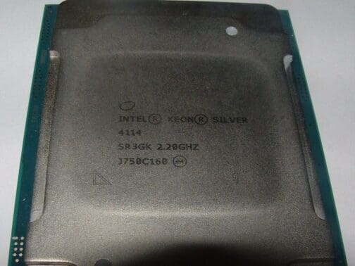 Matched Pair _ Intel Xeon Silver 4114 2.2GHz 10-Core LGA3647 CPU _ SR3GK - Image 2