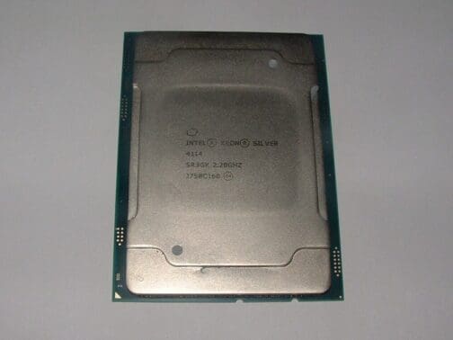 Matched Pair _ Intel Xeon Silver 4114 2.2GHz 10-Core LGA3647 CPU _ SR3GK